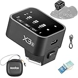 Godox X3S X3-S 2.4G OLED-Écran Tactile Déclencheur Flash TTL Déclencheur Flash Sans Fil Avec Conversion TCM Batterie Li-Ion 3.7V 850850 mah Pour Sony-Cámara (X3S)