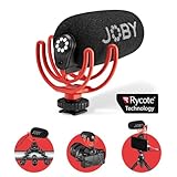 JOBY Wavo Micrófono Compacto para Vlogging con Patrón Supercardioide con Rycote Duo-Lyre para Smartphone y Cámara Sin Espejos para Creadores de Contenidos, Youtube y Podcast