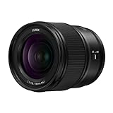 Panasonic LUMIX S Series Lente de cámara, 18 mm F1.8 L Lente Intercambiable para cámaras Digitales de Marco Completo sin Espejo - S-S18