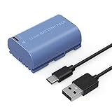 SMALLRIG Batería Compatible con LP-E6NH 2400mAh de Repuesto para R5,R6,R7,USB-C 2.5H Batería de Cámara de Carga Rápida para R6 Mark II,R,R5C,5D II/III/IV,6D,6D II,7D,7D II,60D,70D,80D,90D - 4264