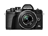 Olympus OM-D E-M10 Mark III S, cámara de 16 megapíxeles, estabilización de Imagen de 5 Ejes, Alta definición LCD, 4K, Wi-Fi, Visor electrónico, Negra, Incl. M.Zuiko Digital ED 14-42mm EZ Negro