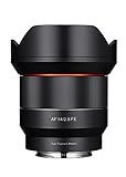 Samyang syio14af-e 14 mm F2.8 Full Frame Lente de Enfoque automático para Sony E-Mount, Color Negro