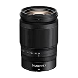 Nikon Objetivo NIKKOR Z 24-200 VR FX, para Nikon Serie Z, Negro