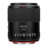 Meike 55 mm F1.4 Enfoque automático Gran Apertura STM Motor Paso a Paso APS-C Lente Retrato Compatible con cámaras Sony E Mount A6400 A5000 A5100 A6000 A6100 A6300 A6500 A6600 A6700 ZV-E10 ZV-E10 ZVV