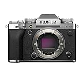 Fujifilm X-T5 Cámara Digital Mirrorless, Plata (Solo Cuerpo)