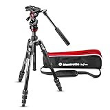 Manfrotto Befree Live Twist - Trípode de Viaje en Aluminio con Cierre de Rosca para Cámara Reflex, CSC, Cámaras Compactas - Para Contenido Creativo, Videos, Vlogging