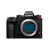 Panasonic LUMIX DC-S1RM2E, Cámara Sin Espejo de Fotograma Completo, 44 ​​MP, Vídeo 8K, IS Activo, 4:2:2 de 10 bits, 4K 120p, 60p y 6K 30p Open Gate, Montura L, Solo Cuerpo, Color Negro