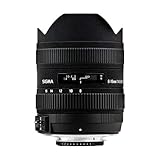 Sigma 8-16mm f/4.5-5.6 DC NAF - Objetivo para Nikon (Distancia Focal 8-16mm, Apertura f/4) Color Negro