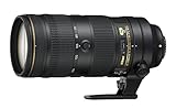 Nikon - Objetivo AF-S Nikkor 70-200 mm f/2.8E FL ED VR, Color Negro