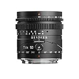 TTArtisan Lente inclinable f1.4 de 50 mm de Marco Completo, Lentes de Retrato Manual de Gran Apertura Compatible con Montaje RF/EOS-R