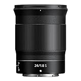 Nikon Objetivo Nikkor Z 24MM F1.8 S, para Nikon Serie Z, Negro
