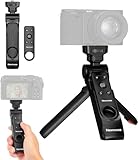 Newmowa Trípode inalámbrico con Control Remoto para cámara, Mini trípode de Viaje portátil para Sony ZV-1, ZV-1F, RX100 VII, A7 III, A6100, Canon EOS R, RP, 6D Mark II, 800D, Nikon Z, Z50