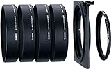 Canon Gelatin Filter Holder IV - Adaptador de filtros fotográficos para Objetivos EF, Negro