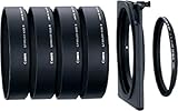 Canon Gelatin Filter Holder IV - Adaptador de filtros fotográficos para objetivos EF, negro