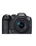 CANON EOS R7 Cámara Mirrorless + Objetivo RF-S 18-150 mm F3.5-6.3 IS STM, Cámara Evil APS-C (32,5 MP) -5 EV, Vídeo 4K 60 fps, Dual Pixel CMOS AF II, Pantalla Táctil de Ángulo Variable, Negro