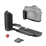 SMALLRIG X-T50 Empuñadura, Mango de Silicona en Forma de L para FUJIFILM X-T50, Placa de Liberación Rápida Incorporada para Arca, con Botón Obturador y Cubierta para Zapata, Negro - 4783