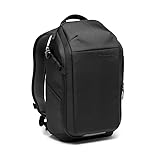 Mochila Manfrotto Advanced Compact III para Cámara y Portátil, Mochila para Cámara sin Espejo con Objetivos, con Divisores Acolchados Intercambiables y Accesorio para Trípode