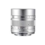 Zhongyi Mitakon Speedmaster 35 mm f/0, 95 Mark II Objetivo para Sony E cámaras sin Espejo - Plata