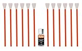 Rollei Sensor Cleaning Set - Set de Limpieza del Sensor para cámaras con MFT Sensor, Incluyendo 12 Pinceles del Sensor, Líquido de Limpieza para el Sensor