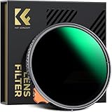 K&F Concept Nano-X ND Filtro Variable ND2-ND400 (1-9 Stop) 95mm Filtro de Densidad Neutra Variable de Vidrio Óptico con 28 Capas Revestimiento Nano con Estuche de Filtro