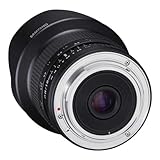 Samyang F1120406101 - Objetivo fotográfico DSLR para Sony E (Distancia Focal Fija 10mm, Apertura f/2.8-22 ED AS NCS CS), Negro