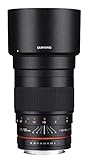 Samyang SY135M-C 135mm f/2.0 ED UMC Teleobjetivo para cámaras Canon EF Digital SLR, Color Negro