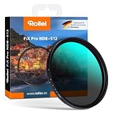 Rollei Variable F:X Pro 26458 - Filtro redondo (de ND8 a ND512, cristal Gorilla con 3 a 9 niveles de opacidad, 77 mm), multicolor
