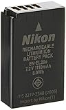 Nikon EN-EL20a - Batería/Pila Recargable (1110 mAh, Cámara Digital, Iones de Litio) Negro