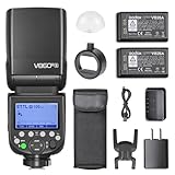 Godox V860III-S - Flash de cámara para Sony, TTL GN60 HSS Camera Flash 2.4G Wireless X System 1/8000 1.5s Recycle Time y LED Modellierlicht con softbox, difusor, filtro de color