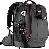 Neewer Pro Mochila de Cámara Impermeable a Prueba de Golpes Ajustable Acolchado Bolsa con Bloqueo de Combinación Antirrobo