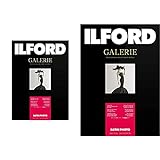 Ilford Galerie Satin Lustre, 260G, A4, 25 Hojas + Satin Lustre, 260G, 10X15Cm, 100 Hojas