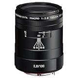 PENTAX Objectif HD DFA 100mm Macro F2.8 ED AW Noir