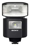 Sony HVLF45RM - Flash externo (GN45 de alta potencia con control inalámbrico por radio integrado, además incorpora luz LED para vídeos y fotos) negro