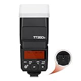 Godox TT350S TTL Speedlite 2.4G 1/8000s HSS GN36 Mini Thinklite para cámara de fotos digital Sony sin espejo