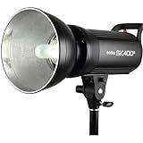 Godox SK400II Luz Estroboscópica para Estudio Fotográfico Photography Flash 220V Lámpara de Modelado Luz Continua Fotografía para Estudio, Tiro, Ubicación y Fotografía Vertical