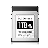 fanxiang Tarjeta CF Express tipo B de 1 TB, tarjeta de memoria CFexpress, hasta 1700 MB/s de lectura, escritura de 1500 MB/s, tarjeta flash compacta para fotógrafo profesional -CFE01