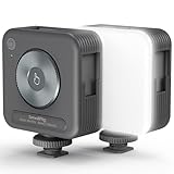 SMALLRIG P96 Luz de Video LED, Luces LED Portátiles para Cámaras, 96 Perlas LED para Iluminación de Video y Fotografía, Panel Recargable 2200mAh CRI95+ 2700-6500K - 3286BC
