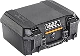 PELI Vault V200C Maleta Protectora; Protección Superior para Equipos Valiosos; Resistente a la Intemperie y al Polvo; Volumen Interno: 13 litros; Color: Negro