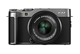 Fujifilm X-A7 Kit cámara con Objetivo Intercambiable XC15-45/3.5-5.6, Plata oscuro