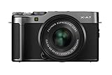 Fujifilm X-A7 Kit cámara con Objetivo Intercambiable XC15-45/3.5-5.6, Plata oscuro