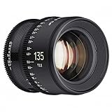 XEEN CF Cinema 135 mm T2,2 Canon EF Formato Completo, Lente de vídeo para Canon EF Mount