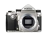 Pentax 1603700 KP (Silver) + DA18-50RE Kit, Plata