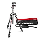 Manfrotto Befree Advanced Twist - Trípode de Viaje con Cabezal Fluido y Cierre Giratorio, Portátil y Compacto, Trípode de Carbono para Cámaras DSLR, Reflex, sin Espejo y Accesorios