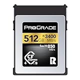 Tarjeta de Memoria ProGrade Digital 512GB CFexpress 4.0 Tip B (Oro)