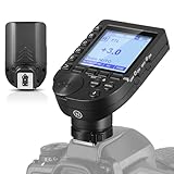 NEEWER QPRO-N TTL Disparador de Flash Inalámbrico Compatible con Nikon 1/8000s HSS Gran LCD Diseño Inclinado 5 Botones de Grupo 9 Funciones para Q4 Q3 Z1 Z760 NW420 NW655 NW665 S101-300W/400W Pro