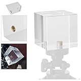 Selens Cubo Prisma Fotografía Cristal Óptico Cristal Profesional con 1/4 pulgadas, Crea Efecto Luz Arco Iris para Enseñar Espectro de Luz Fotográfica Lente Fotógrafo