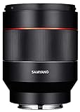 Samyang SAMAF50SONY - Objetivo AF 50mm F1.4 Sony FE, Color Negro