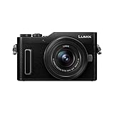 Panasonic Lumix GX880K | Cámara híbrida compacta + Lente Lumix 12-32mm (Sensor 4/3 16MP, Pantalla Inclinada. Táctil, AF DFD, Vídeo 4K, Modos de Selfies creativos, WiFi) Negro – Versión Francesa