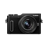 Panasonic Lumix GX880K | Cámara híbrida compacta + Lente Lumix 12-32 mm (Sensor 4/3 16 MP, Pantalla Inclinada tact, AF DFD, vídeo 4K, Modos Selfies creativos y WiFi) Negro – Versión Francesa