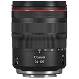 Canon - Objetivo RF 24-105mm f/4 L IS USM (Longitudes focales del Zoom de 24-105mm, Enfoque mínimo de 0,45 m) Negro